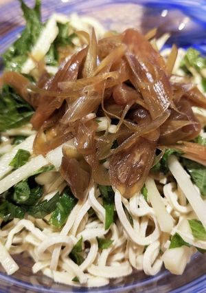 豆腐干と新生姜、大葉、みょうが漬-レシピのメイン写真