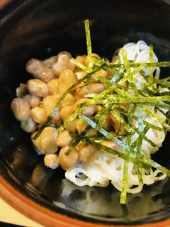 毎日の納豆●素麺とあわせて-レシピのメイン写真