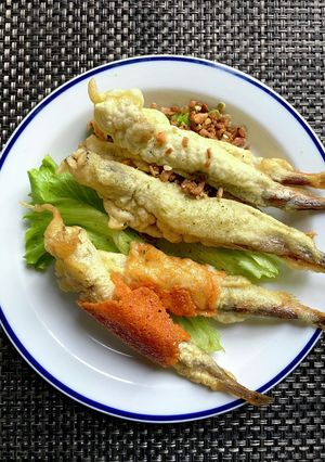ハーブとチーズ巻きのししゃも天ぷら-レシピのメイン写真