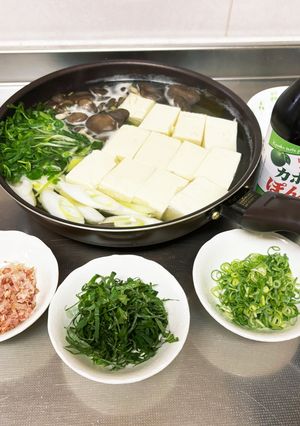フライパンで気軽に！！湯豆腐♫-レシピのメイン写真