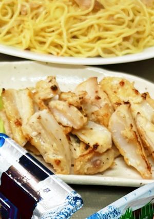 やげん軟骨のにんにく塩焼き-レシピのメイン写真