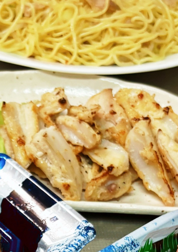 やげん軟骨のにんにく塩焼き-レシピのメイン写真