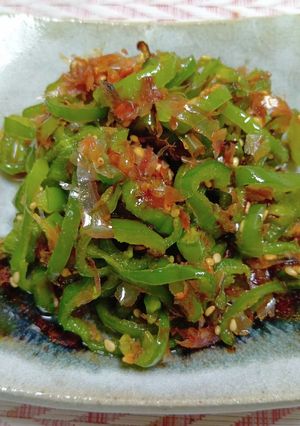 焼きピーマンのおかか和え-レシピのメイン写真