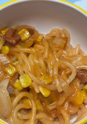 まろやかナポリタン-レシピのメイン写真