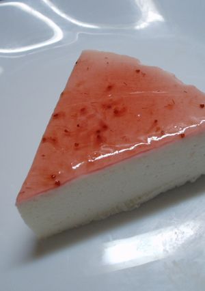 ♪レアチーズ風ヘルシーヨーグルトケーキ♪-レシピのメイン写真