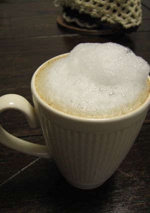 お鍋であわあわ♪シナモンカフェクレーム-レシピのメイン写真