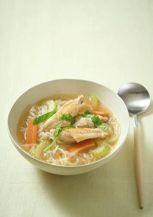 チキンこんにゃくスープ-レシピのメイン写真