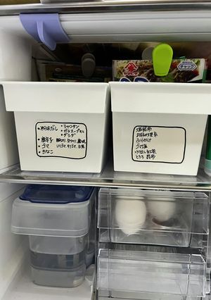 冷蔵庫収納★調味料チーム分けして迷子予防-レシピのメイン写真