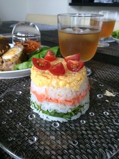 ☆鮭とジャガイモの押し寿司☆-レシピのメイン写真