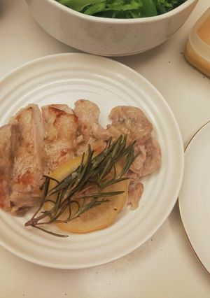 チキンのレモンバターソテー-レシピのメイン写真