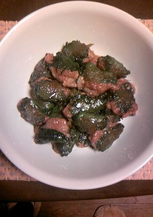 豚こまの青じそ照り焼き-レシピのメイン写真