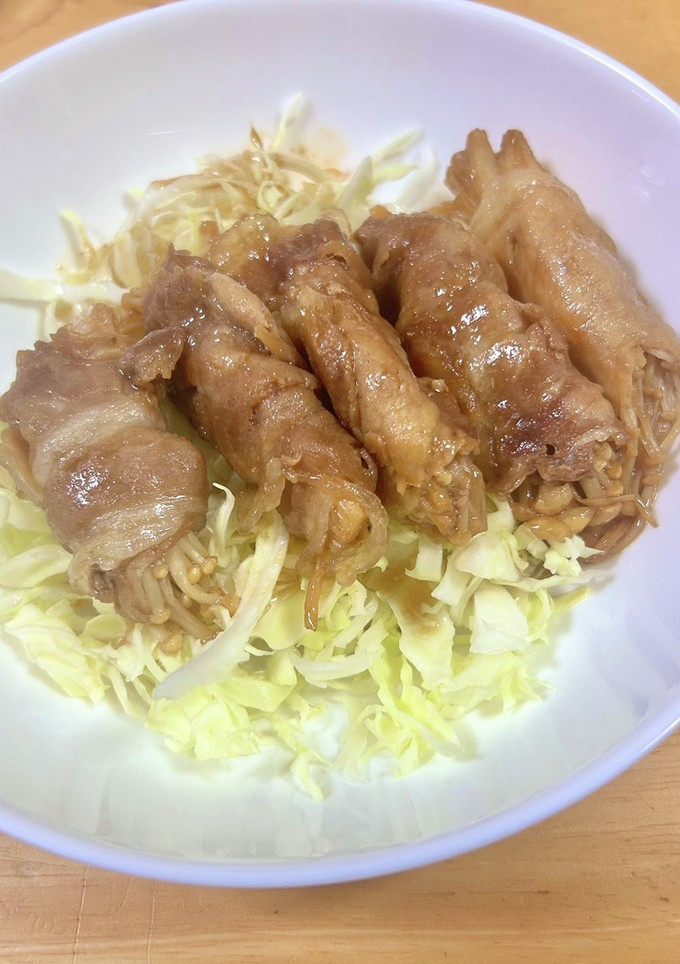 意外とヘルシー!!えのきの肉巻き-レシピのメイン写真