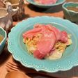 生ハムキャベツのペペロンチーノ♩