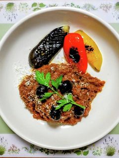 シチリア風トマト煮込みハンバーグ-レシピのメイン写真