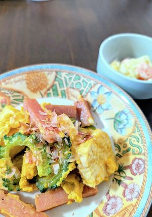 ランチョンミートのゴーヤチャンプルー-レシピのメイン写真