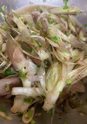 茗荷　アチャール　みょうが　パクチー-レシピのメイン写真