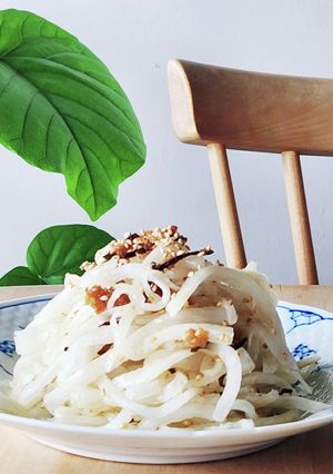 お弁当に♪大根の梅昆布☆和風サラダ-レシピのメイン写真