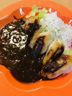 レトルト●餃子カレー-レシピのメイン写真