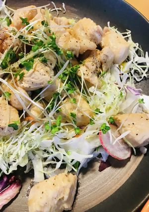 鶏胸肉の餃子のタレ活用炒め-レシピのメイン写真