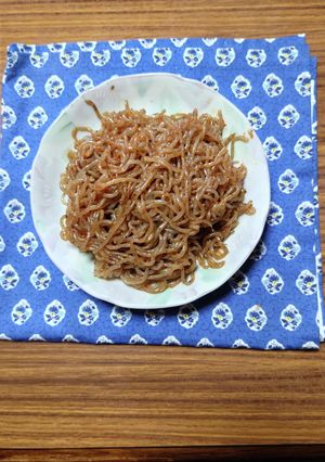 ヨウサマの減塩白滝のピリ辛炒め-レシピのメイン写真