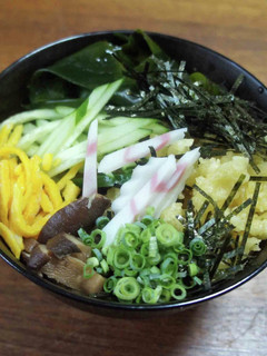 冷したぬき蕎麦-レシピのメイン写真