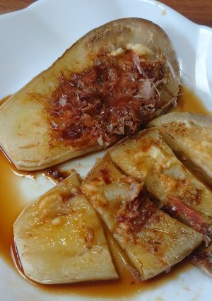 白ナスのシンプル焼き-レシピのメイン写真