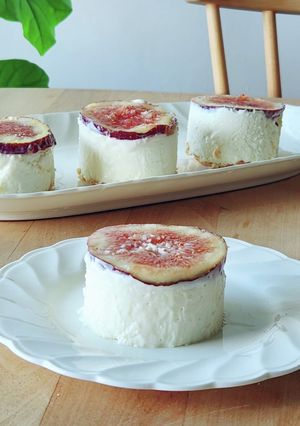 いちじくレアチーズムースケーキダイエット-レシピのメイン写真