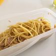 お吸い物の素とツナの簡単パスタ