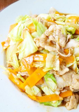 焼きそば風♪旨味たっぷり野菜のソース炒め-レシピのメイン写真