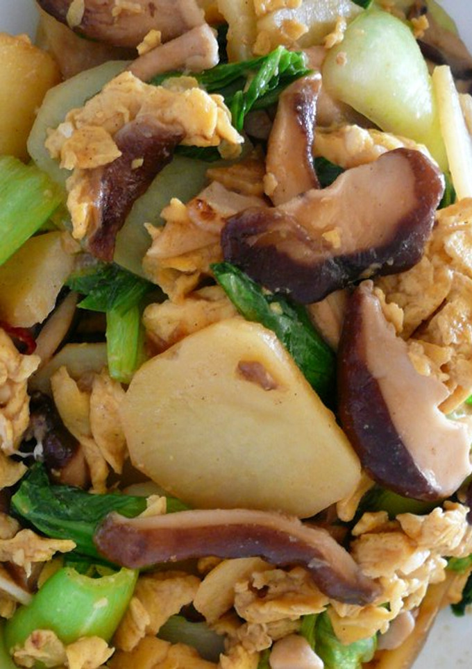 新じゃがと青梗菜のオイスター炒め-レシピのメイン写真