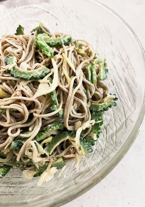 ゴーヤの蕎麦サラダ-レシピのメイン写真