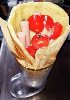 葱抓餅クレープ-レシピのメイン写真
