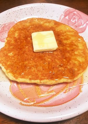 パンケーキ！もちもち食感でヘルシー！-レシピのメイン写真