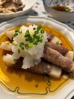 餅の豚肉巻き-レシピのメイン写真
