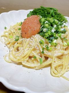 ワンパン明太クリームパスタ♡-レシピのメイン写真