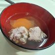 ケンサキイカとサバのつみれ汁
