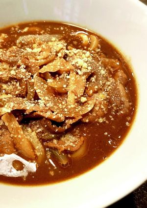 簡単レンジ！ルウで作るカレーうどん-レシピのメイン写真