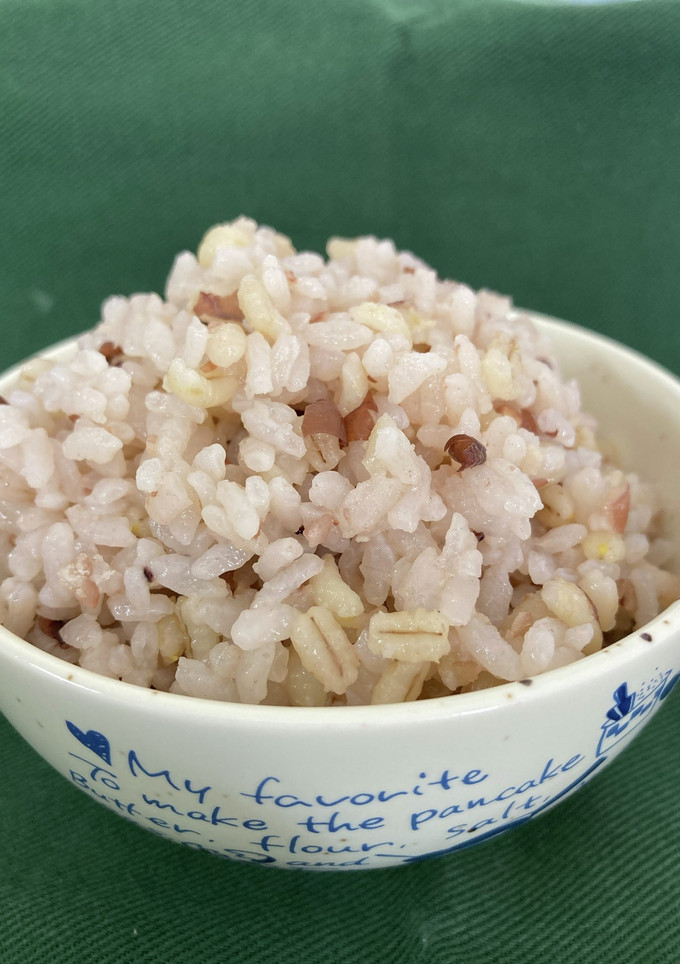 ♡煮小豆inもち麦ごはんで煮小豆を食す♡-レシピのメイン写真