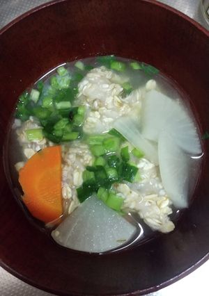 オートミール葛粉団子-レシピのメイン写真