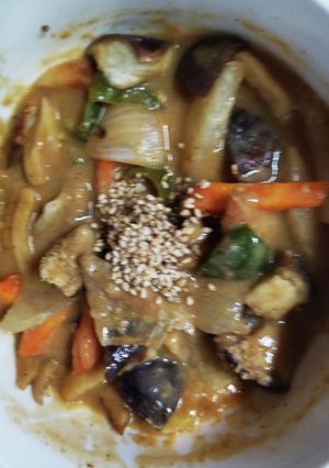 肉無チクワ簡単韓国風レモン親子丼味野菜炒-レシピのメイン写真