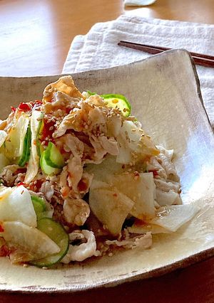 ＊冷しゃぶ酢醤油焼肉ダレ＊-レシピのメイン写真