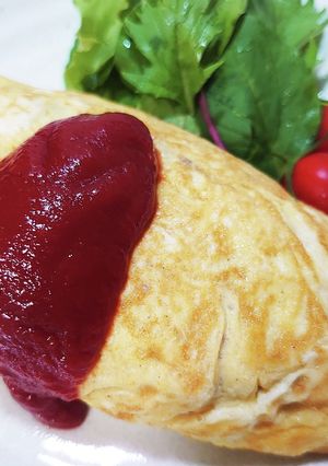 ♫ココナッツケチャップライスのオムライス-レシピのメイン写真