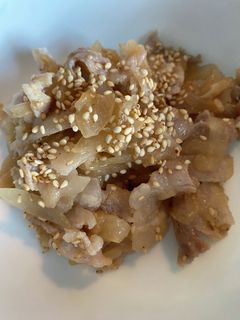 豚ばら肉の甘みそ炒め-レシピのメイン写真