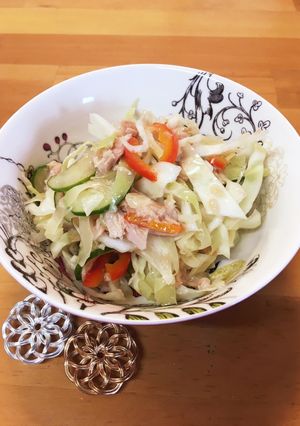 給食の「ツナサラダ」♡あっさりパクパク-レシピのメイン写真