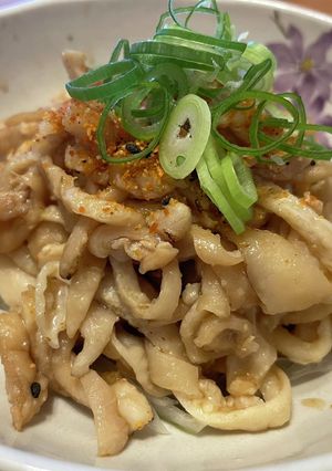 鶏皮ポン酢！-レシピのメイン写真