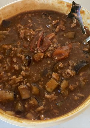 電子レンジキーマカレー！！！-レシピのメイン写真