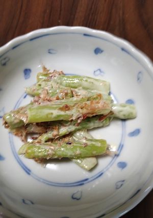 アスパラの梅マヨあえ-レシピのメイン写真
