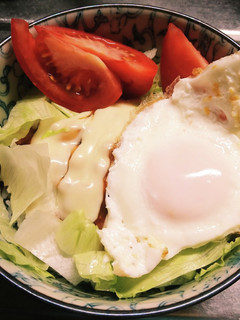 簡単に食べたい♪夏にタコライス風丼♪-レシピのメイン写真