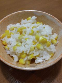 とうもろこしご飯-レシピのメイン写真