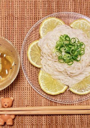 さっぱり爽やかレモンそうめん-レシピのメイン写真